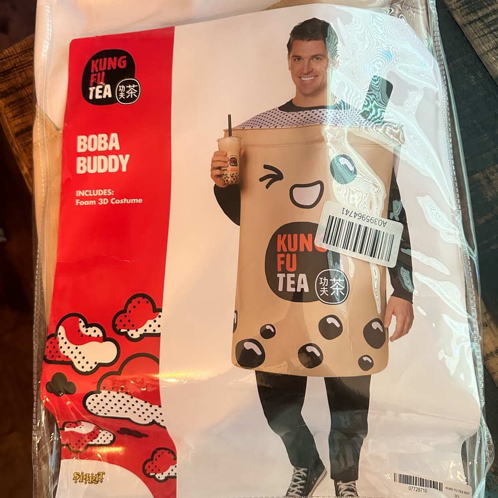Kung Fu Tea Boba Buddy Costume